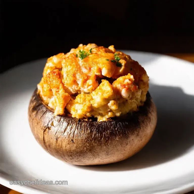 Crabulous Stuffed Mushrooms A Seafood Sensation