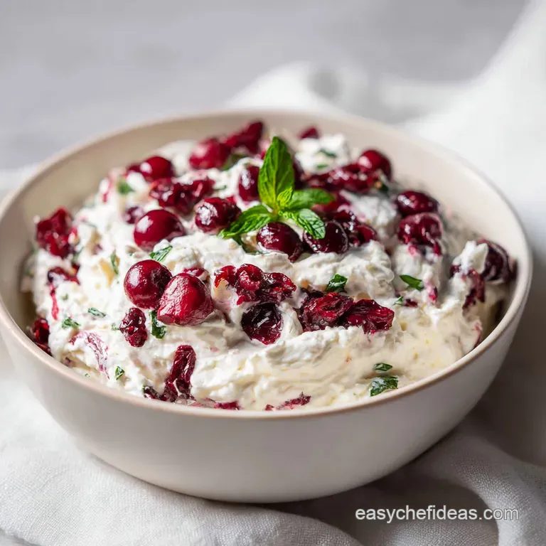 Cranberry Cream Cheese Dip: Zesty Whipped Appetizer