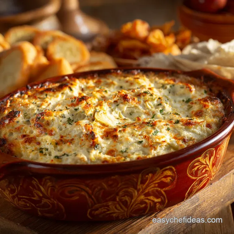 Artichoke Dip with Cream Cheese: The Ultimate Creamy Baked Party Appetizer