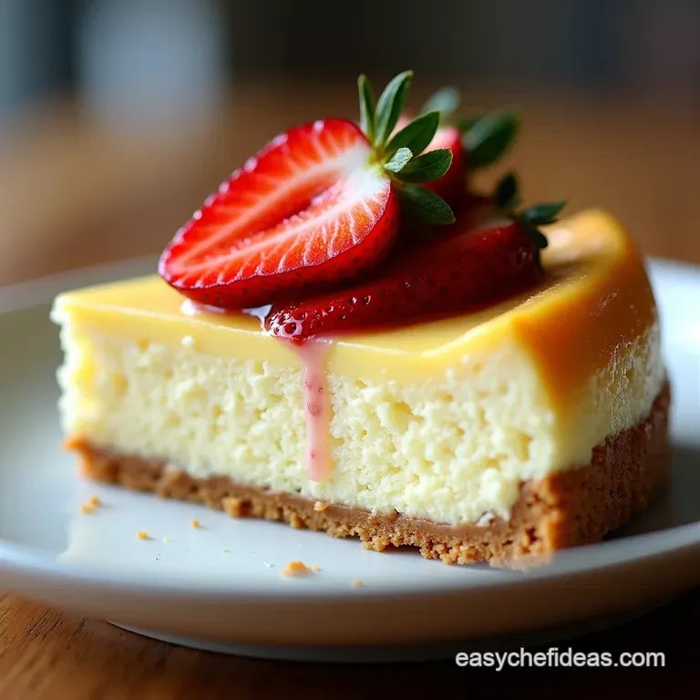 The Proper British Bake Rich Creamy New York Style Baked Cheesecake