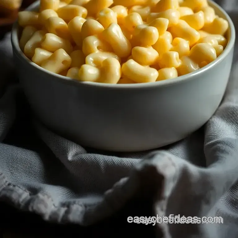 Creamy Baked Mac & Cheese presentation