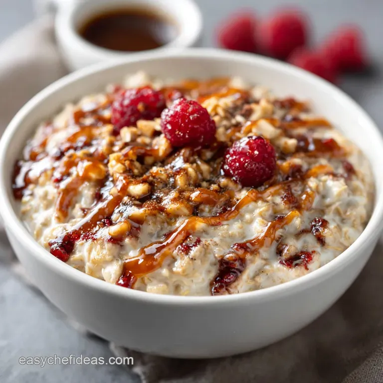 Overnight Oats: the Creamy Vanilla Recipe with Perfect Ratio presentation