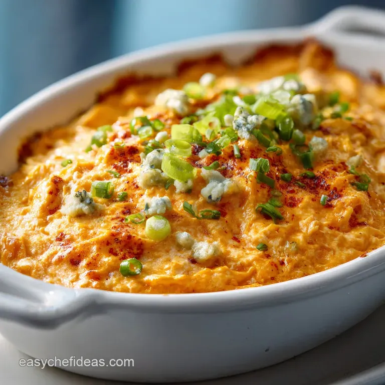 Buffalo Chicken Dip: Creamy and Tangy