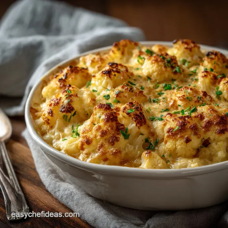 Cauliflower Mac and Cheese Bake: The Not-So-Naughty Noodle