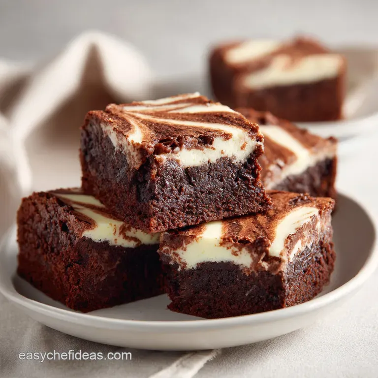 Cheesecake Brownies: Failure-Proof and Fudgy