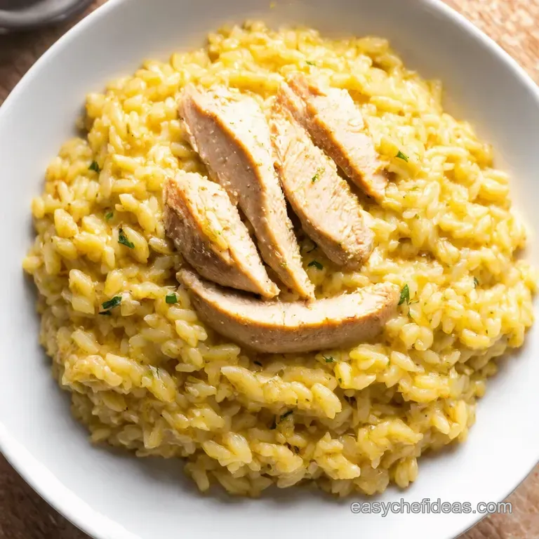 Creamy Chicken and Herb Risotto