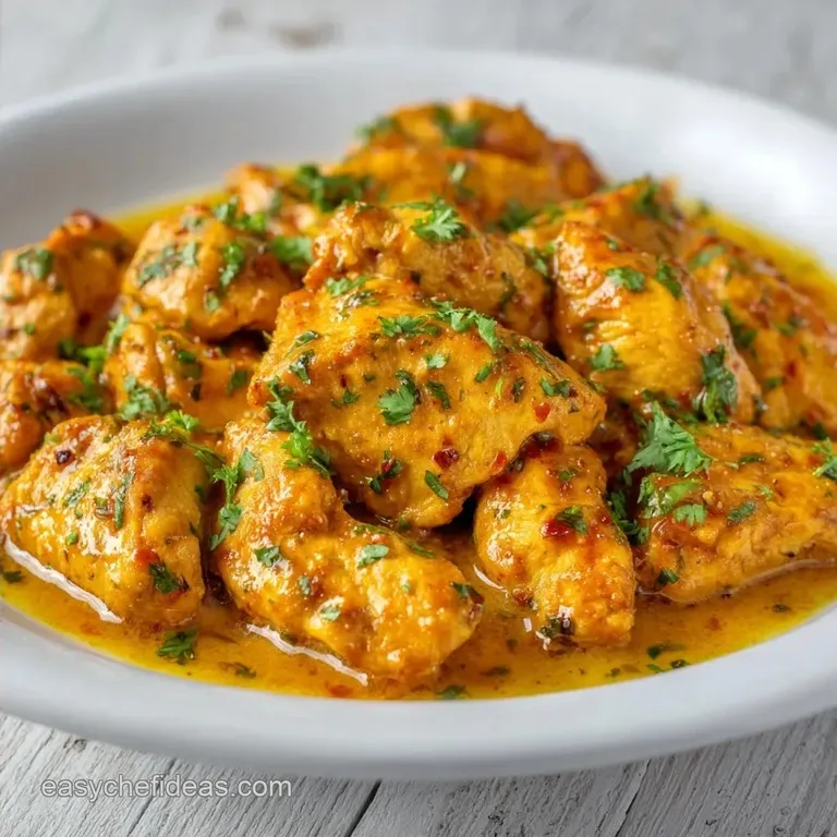 Quick & Creamy Indian Chicken Thigh Curry