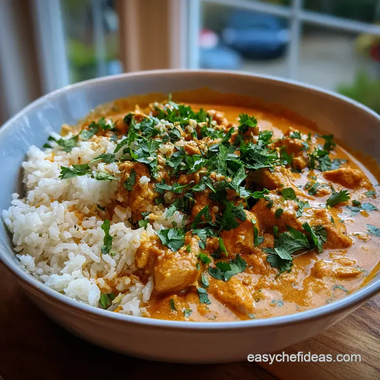 Creamy Chicken Tikka Masala with Coconut Milk