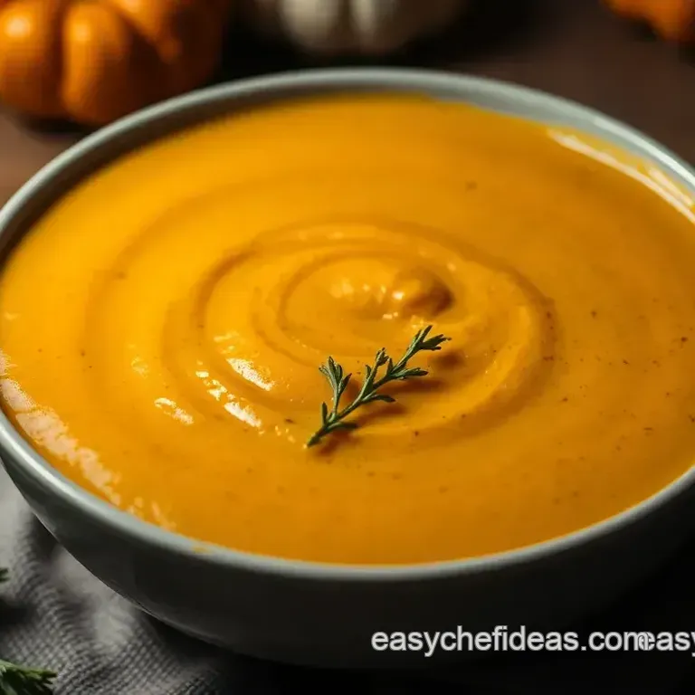 Creamy Coconut Curry Pumpkin Soup