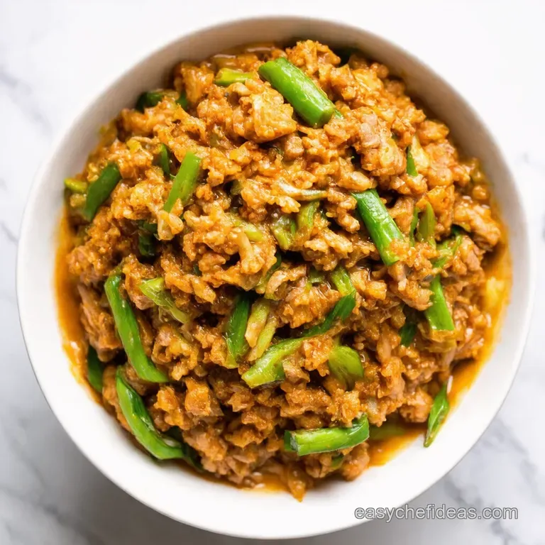 Creamy Coconut Pork Mince Stir Fry Southeast Asian Delight