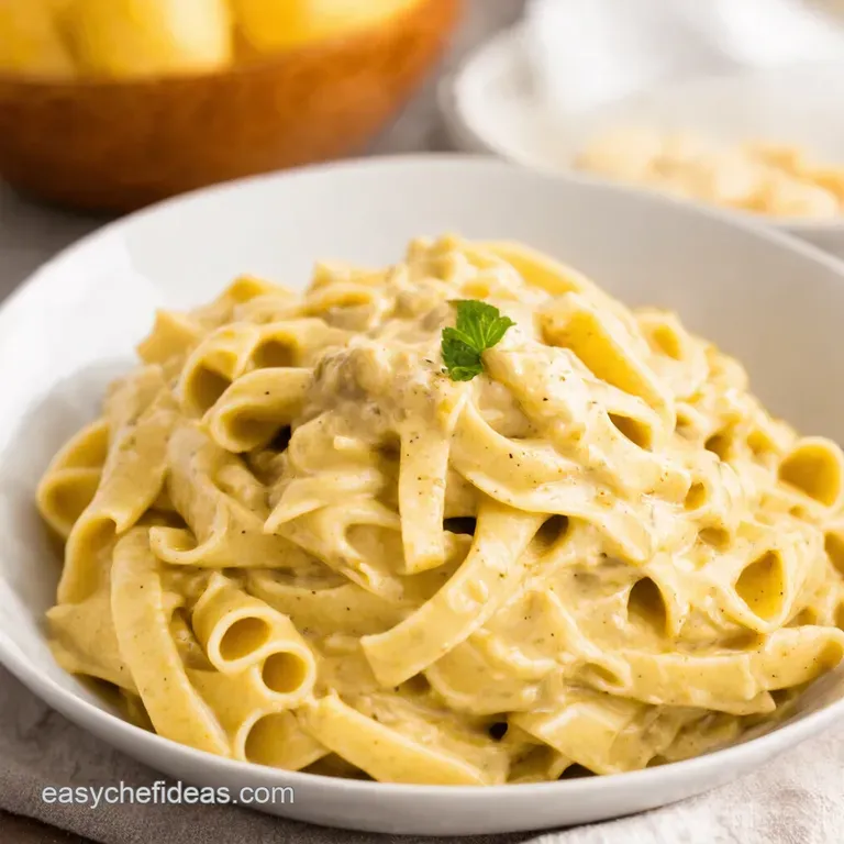 Creamy Dreamy Keto Alfredo Sauce the Ultimate Guiltfree Indulgence presentation