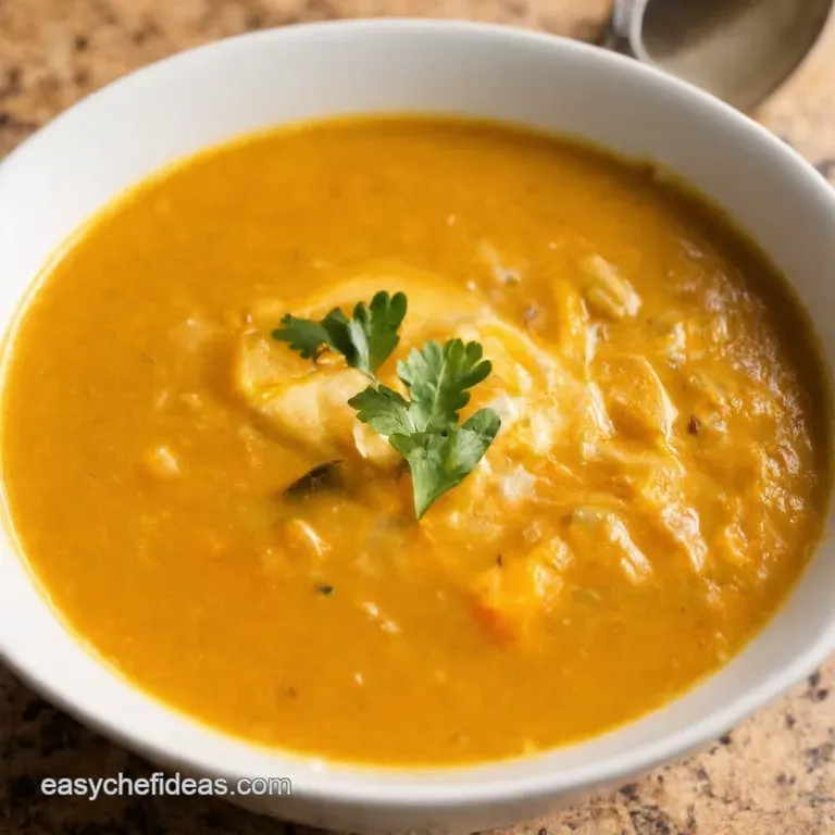 Creamy Dreamy Lowfat Veggie Soup Guiltfree Goodness presentation