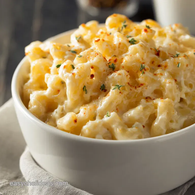 Creamy Dreamy White Cheddar Mac Cheese Ready in 20