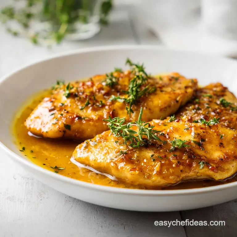 Creamy Garlic Butter Chicken: Rich and Savory