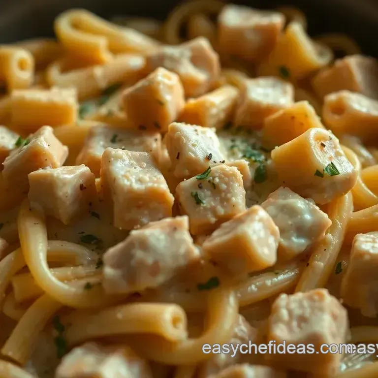 Creamy Garlic Parmesan Chicken Pasta