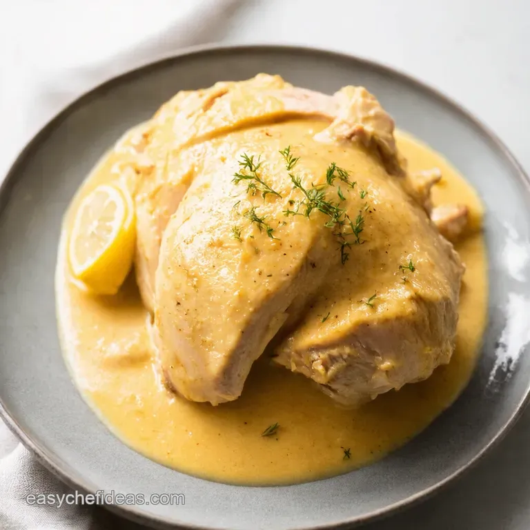 Creamy Lemon Herb Chicken Breast