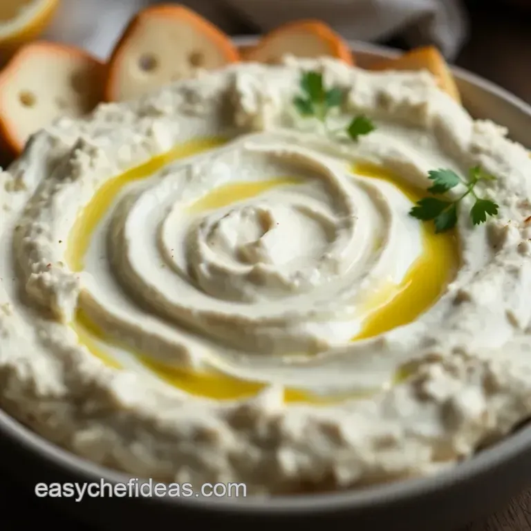 Creamy Mediterranean Feta Dip &ndash; a Tangy Savory Delight presentation