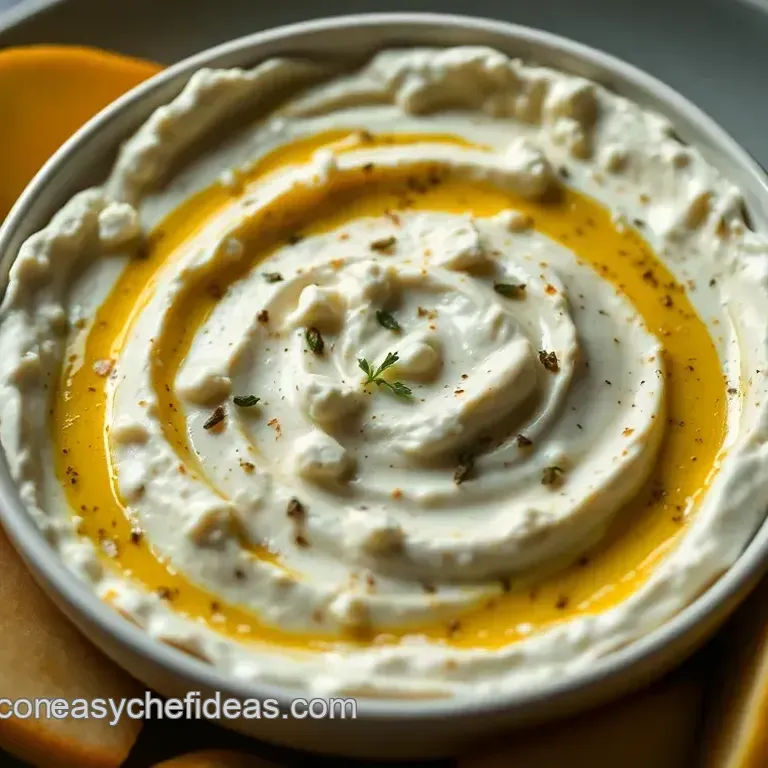 Creamy Mediterranean Feta Dip &ndash; A Tangy Savory Delight