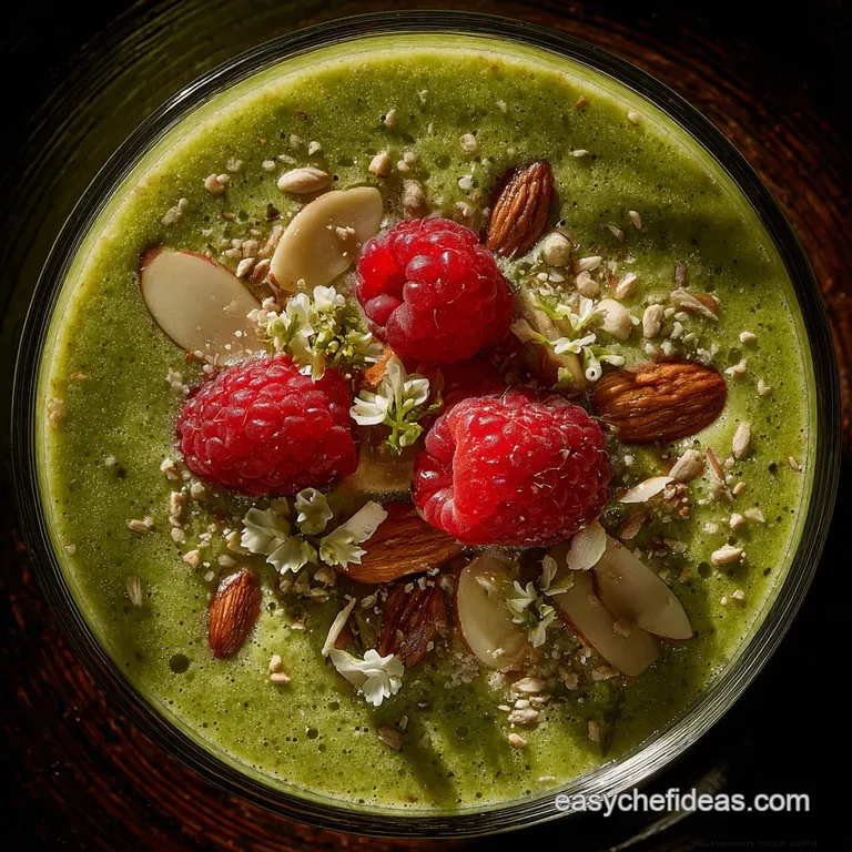 Green Smoothie the Chefs Secret for a Silksmooth 7Minute Power Drink presentation