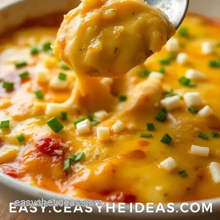 Creamy Queso Fundido with Oaxaca Cheese Substitute presentation