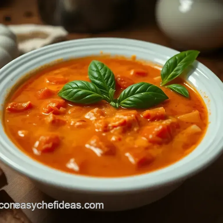 Creamy Tomato Basil Soup: A Cozy Classic