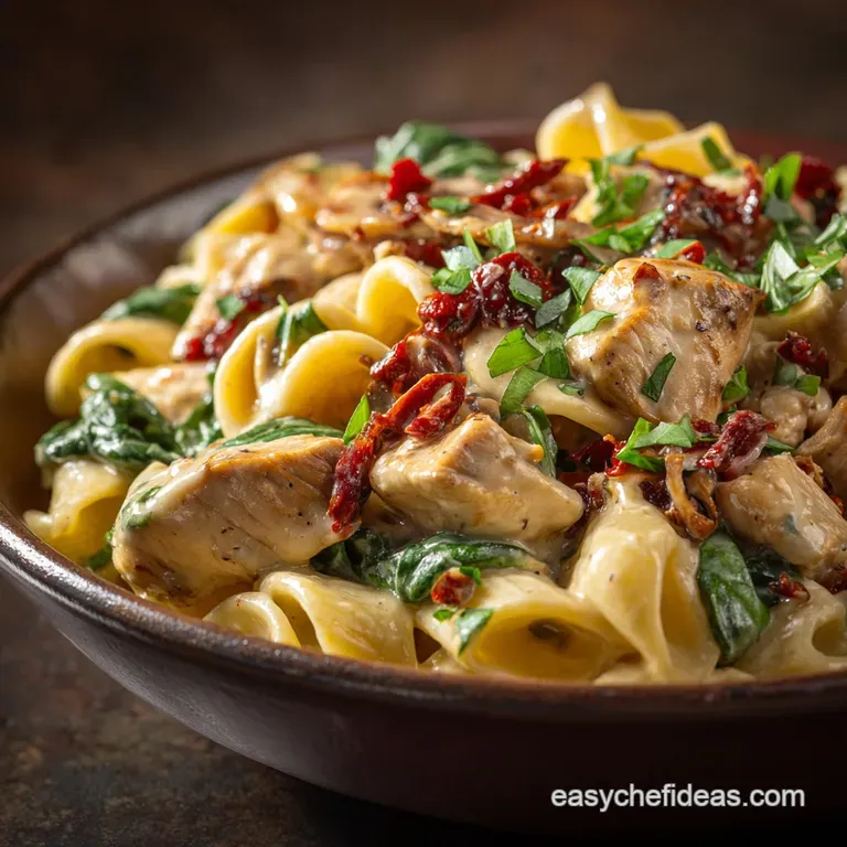 Tuscan Chicken Pasta: The Ultimate Creamy Version