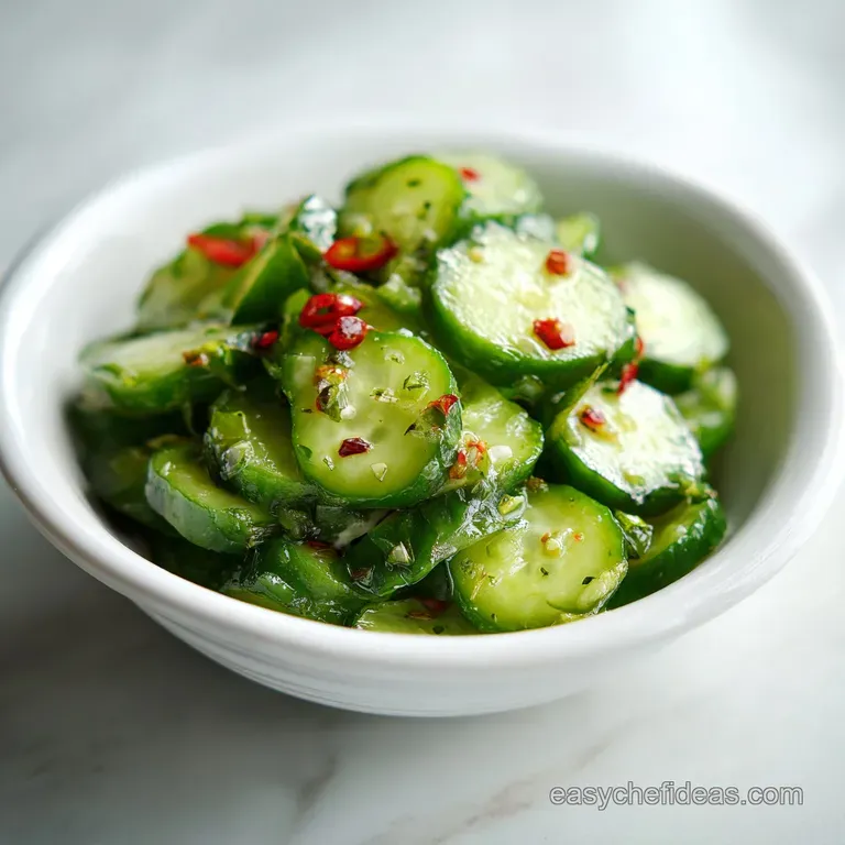 Shatteringly Crisp Cucumber Salad Recipe