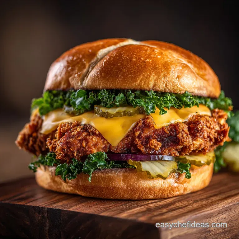 The Golden Ratio Ultimate Air Fried Buttermilk Chicken Sandwich