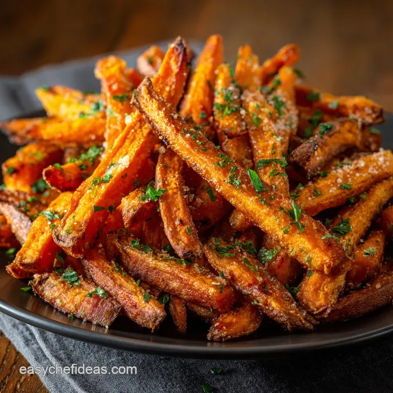 Air Fryer Chipotle Sweet Potato Fries: Proper Crispy Smoky presentation