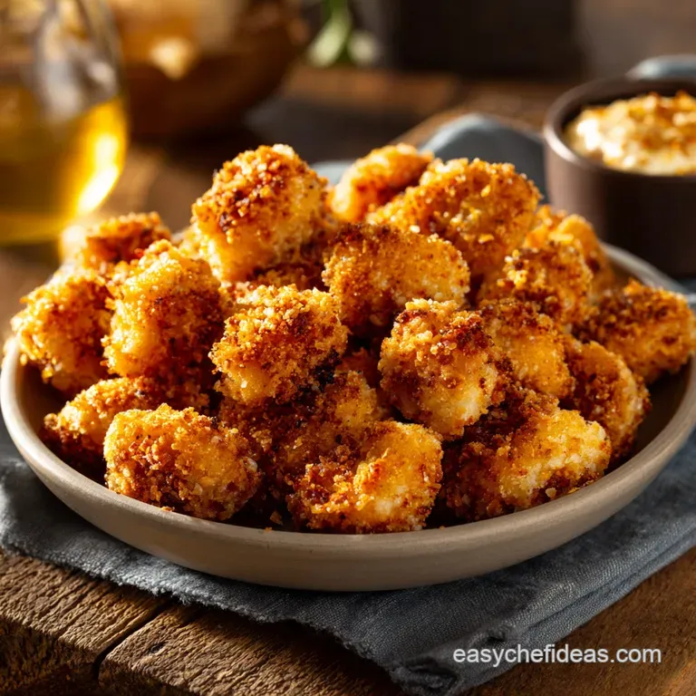 Crispy Golden Air Fryer Popcorn Chicken Faux Fried Flavour