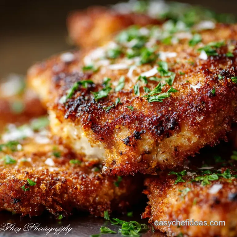 Air Fryer Pork Cutlets Ultracrispy Panko Breaded Perfection presentation