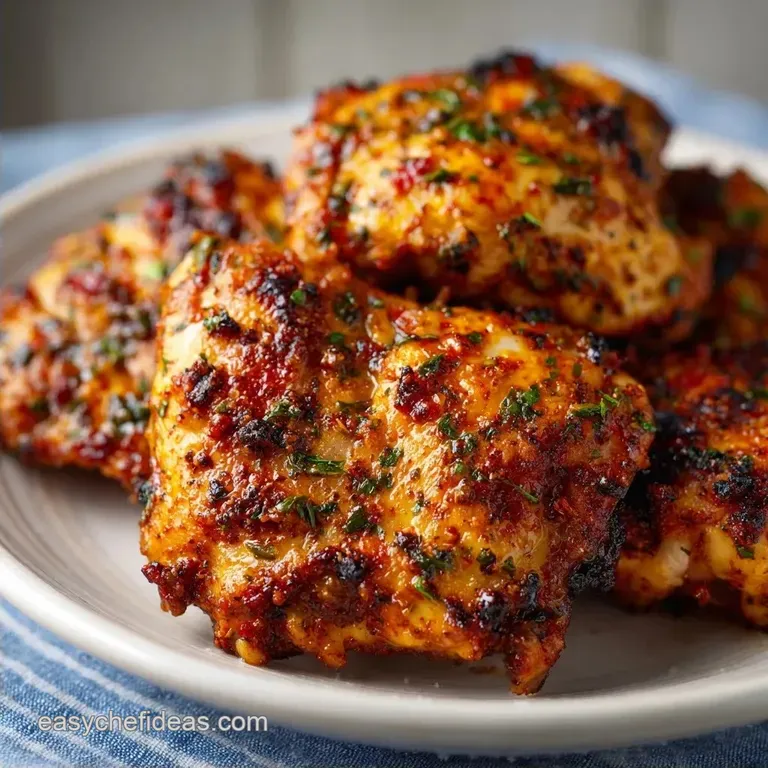 Crispy Air Fryer Thighs: Golden and Juicy