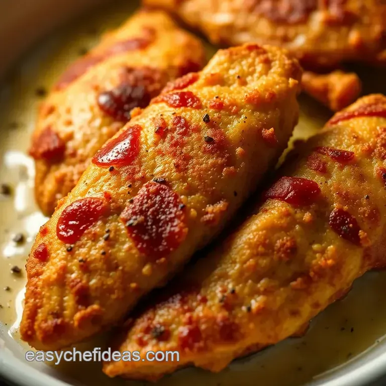Crispy Baked Chicken Tenders: a Healthier Take on a Classic presentation