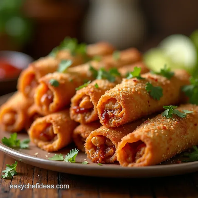 Crunch Time Restaurantquality Crispy Chicken Taquitos presentation