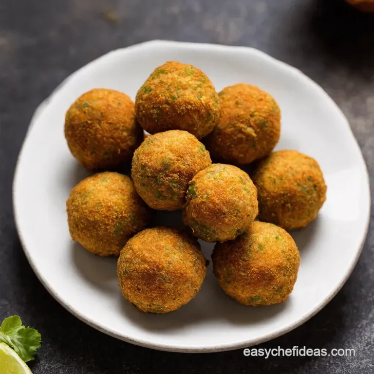 Crispy Dreamy Homemade Falafel Balls