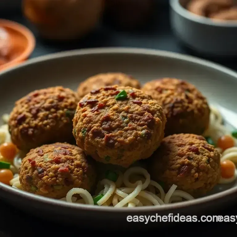 Crispy & Fluffy Homemade Falafel