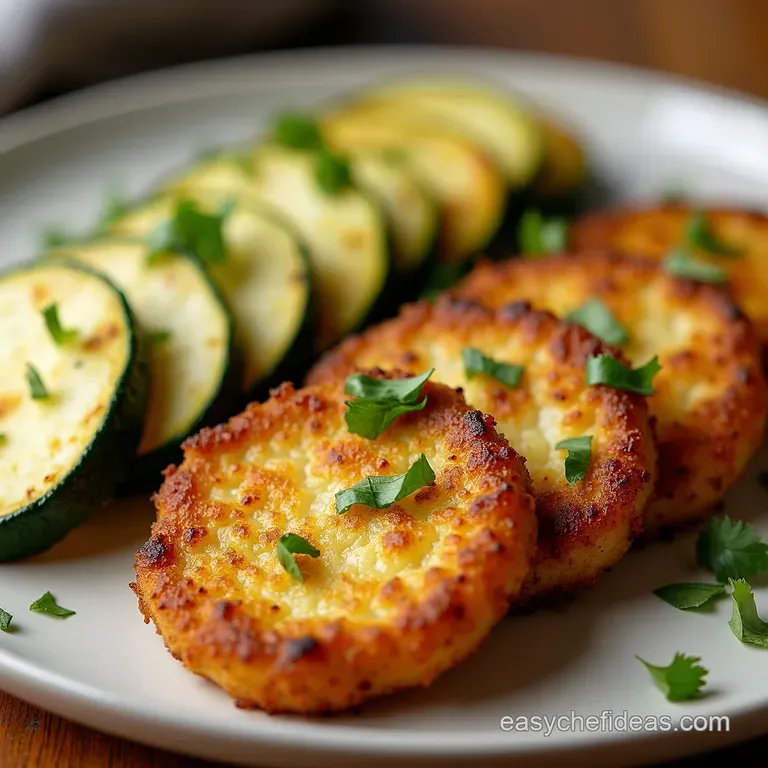 Crispy Golden Zucchini Bites A Simple PanFried Treat