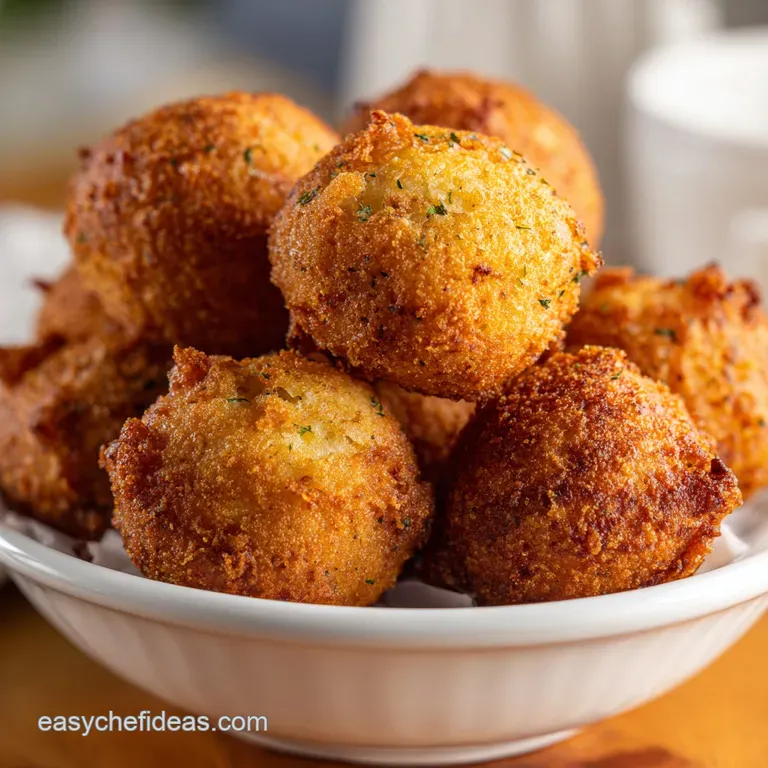 Hush Puppies with Jiffy Mix: Southern Style