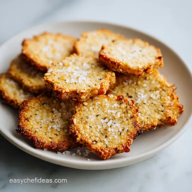 Crispy seed crackers artfully arranged with creamy brie and purple grapes on a clean, white marble serving platter.