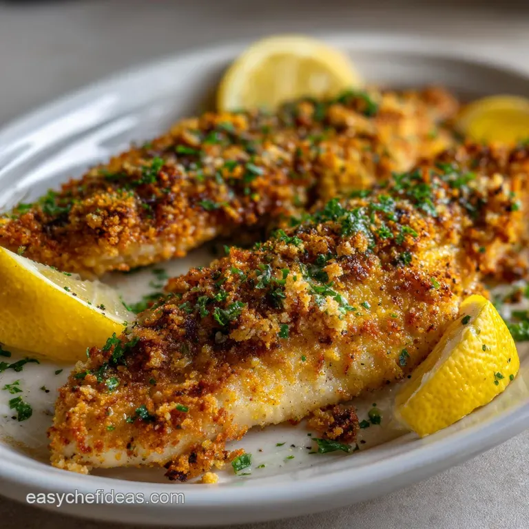 Baked Catfish: Crispy Lemon-Herb Fillets Oven Baked presentation