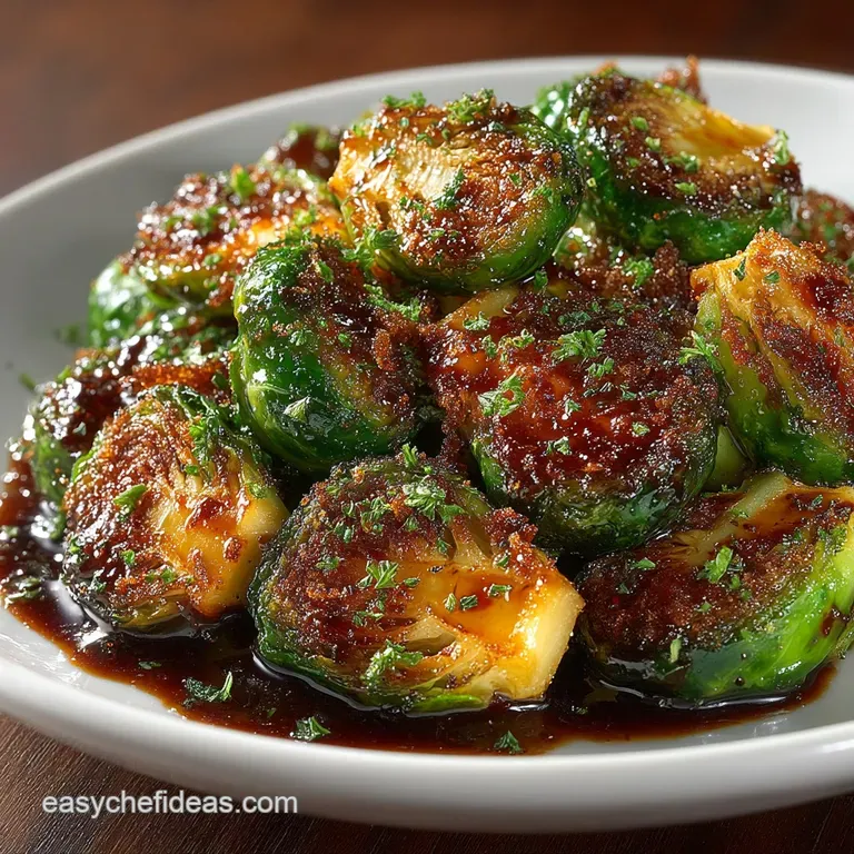 The Best Bit of Brassicas Crispy LonghornStyle HoneyChipotle Brussels Sprouts