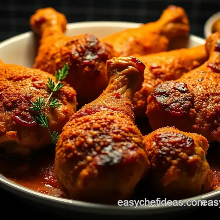 Crispy Oven-Baked Chicken Drumsticks (The Easy Way!)