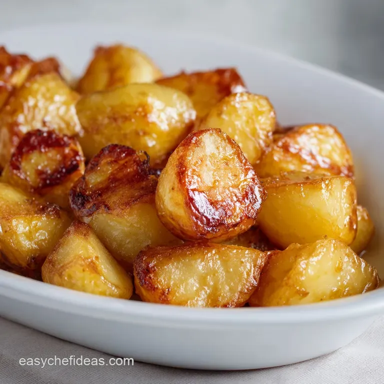 Pan Fried Potatoes: Seriously Crispy Perfection presentation