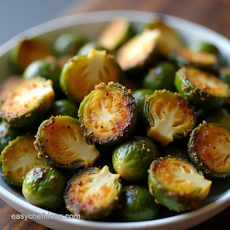 The Ultimate Crispy ParmesanCrusted Roasted Brussels Sprouts