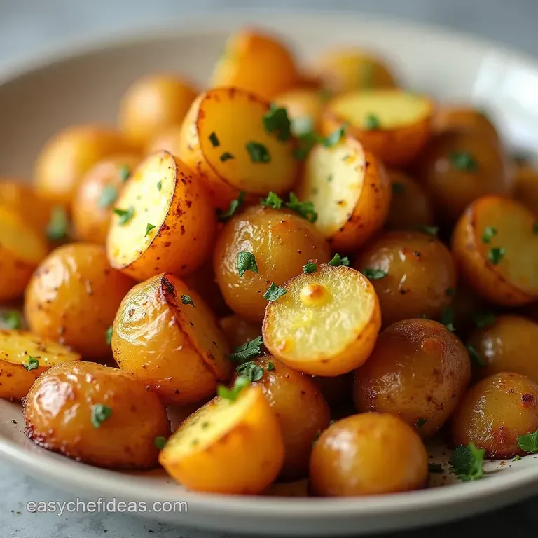 The Golden Standard Crispy Fluffy Roasted Yukon Gold Potatoes