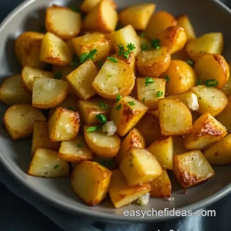 Crispy Smashed Potatoes: Crunchy Creamy and Irresistible! presentation