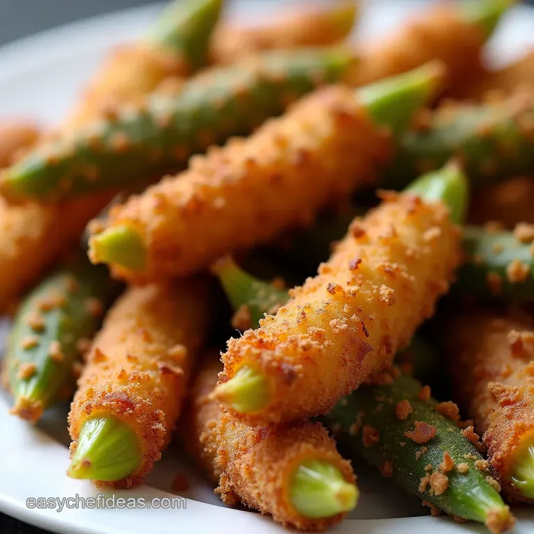 NoSlime Zone Southern Fried Okra Perfectly Crispy Golden