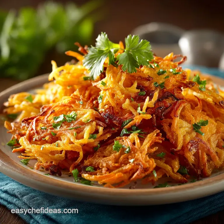 The Morning Glory Crispy Healthy Sweet Potato Hash Browns