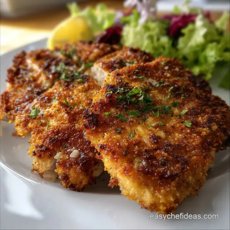 Turkey Cutlets Parmesan Crust: Crispy Milanese