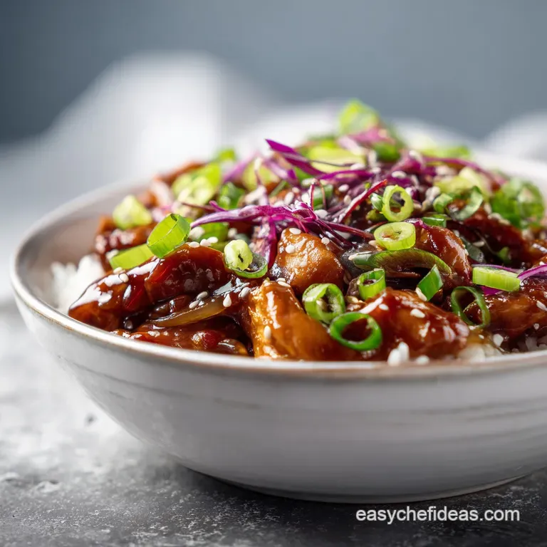 Bourbon Chicken Slow Cooker Recipe